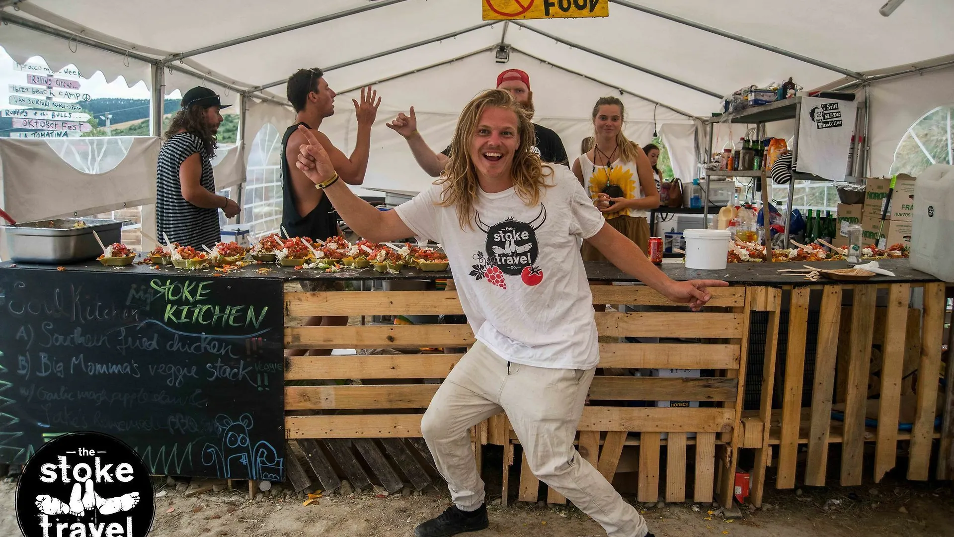 Oktoberfest Party Camping Monachium