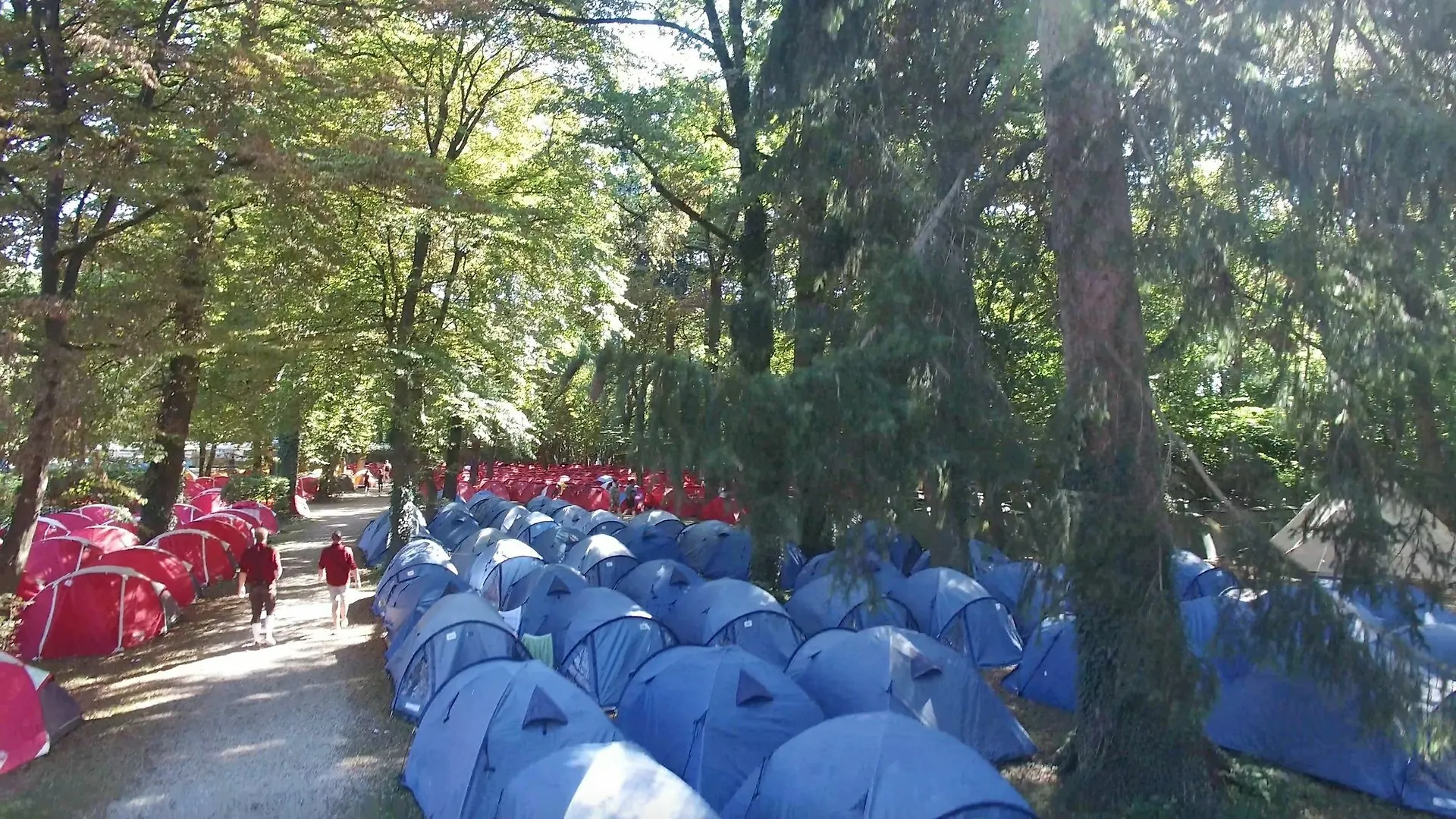 Kemping Oktoberfest Party Camping Monachium